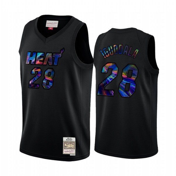 NBA Miami Heat Trikot Andre Iguodala 28 Iridescent HWC Collection Swingman - Herren NBA Miami Heat Trikot Andre Iguodala 28 Iridescent HWC Collection Swingman - Herren
